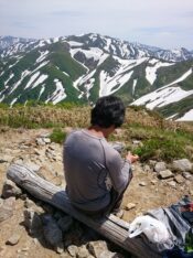 杁差岳 山頂