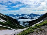 後立山連峰の山々 内蔵助カールから展望