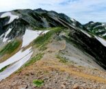 真砂岳から別山へ向かう