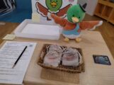 合格通水石が入った巾着